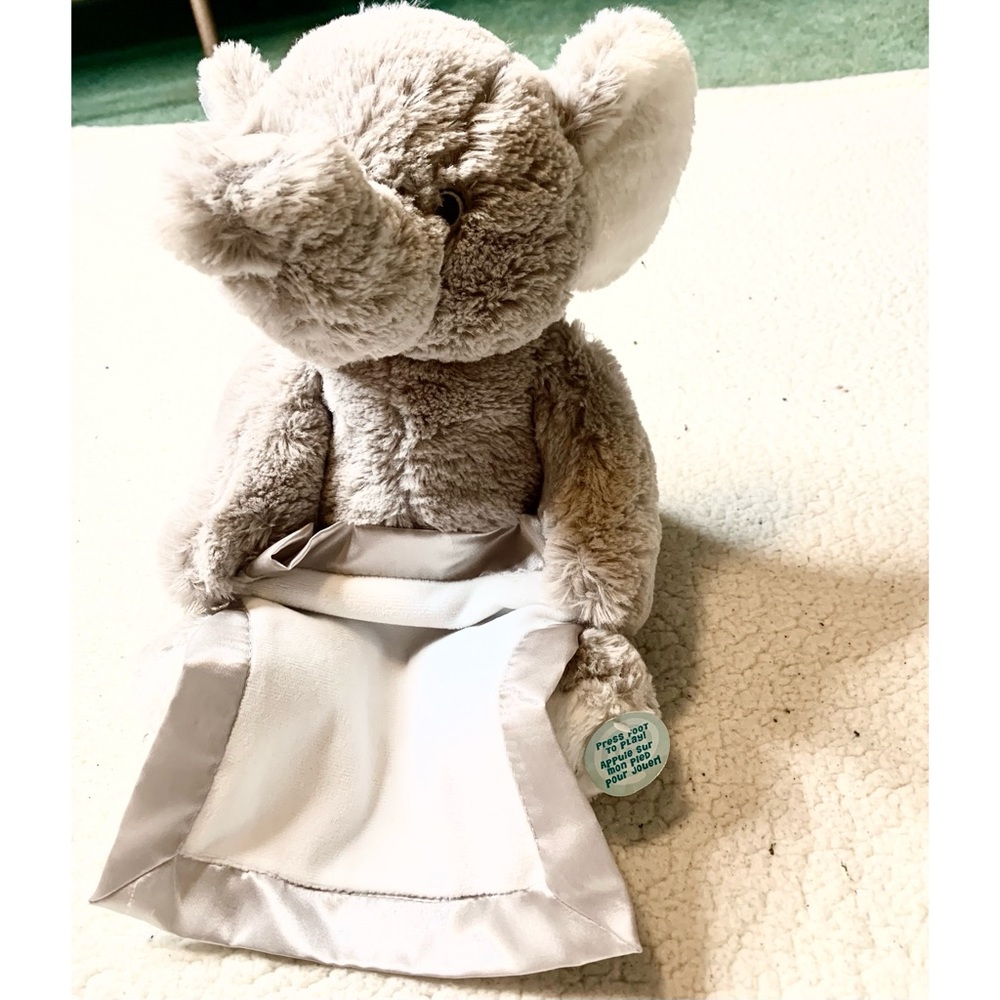 Stuffed Elephant that plays music